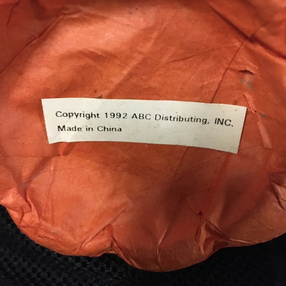 Vintage 1992 ABC Distributing Halloween Friends Pumpkin Ghost Bat and Scarecrow - Picture 5 of 9